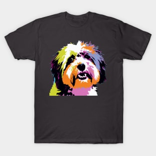 Havanese Pop Art - Dog Lover Gifts T-Shirt